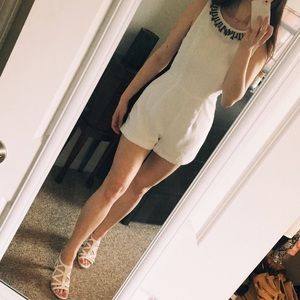 White romper